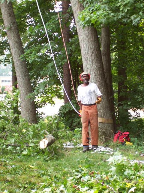 Bryan's helper did all the ground work